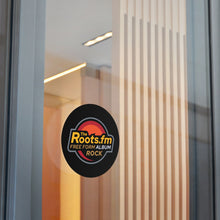 Load image into Gallery viewer, TheRoots.FM Round Vinyl Stickers (3 Sizes)