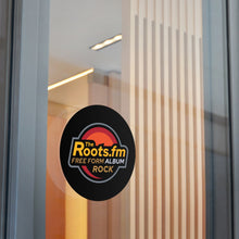 Load image into Gallery viewer, TheRoots.FM Round Vinyl Stickers (3 Sizes)