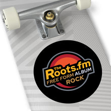 Load image into Gallery viewer, TheRoots.FM Round Vinyl Stickers (3 Sizes)