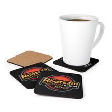 Load image into Gallery viewer, TheRoots.FM Corkwood Coaster Set