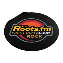 Load image into Gallery viewer, TheRoots.FM Round Vinyl Stickers (3 Sizes)