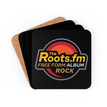 Load image into Gallery viewer, TheRoots.FM Corkwood Coaster Set
